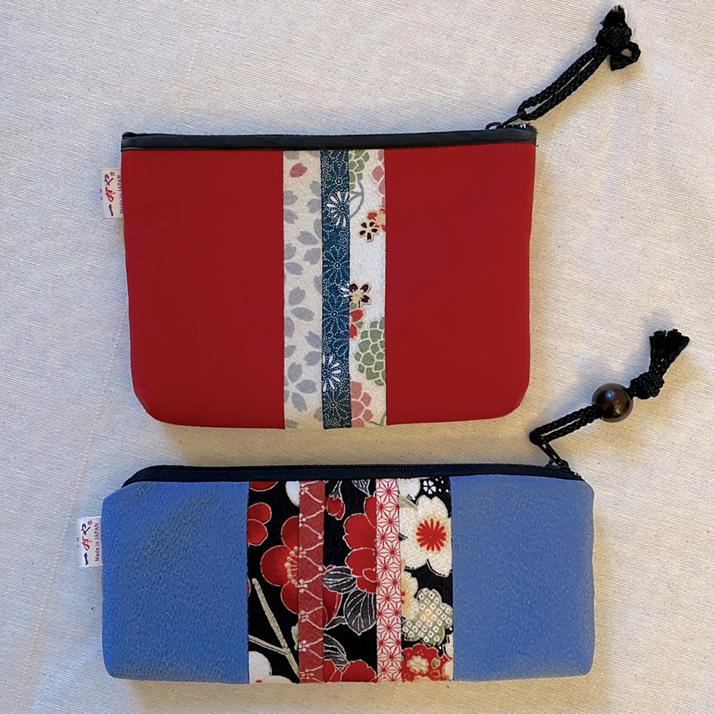 Japanese Kimono Pouches (Made in Japan)